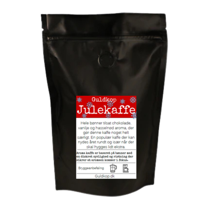Julekaffe i hele bønner