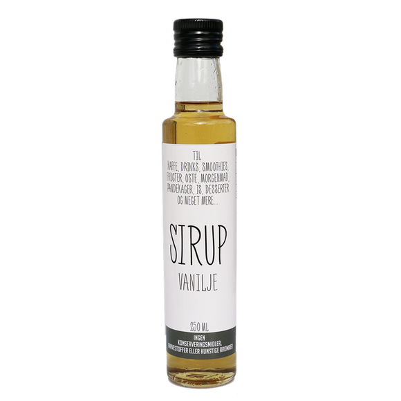 Sirup Vanilje