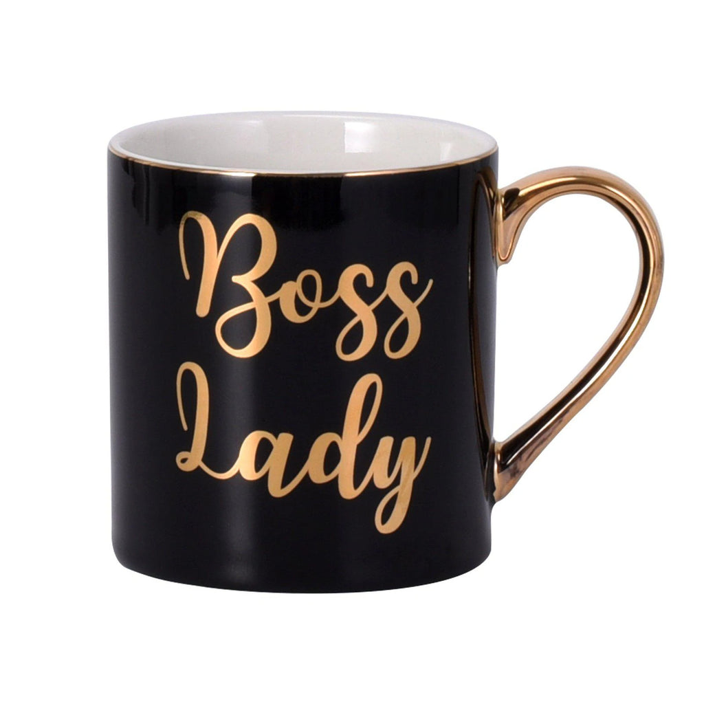 Kop - Boss Lady - sort – Guldkop